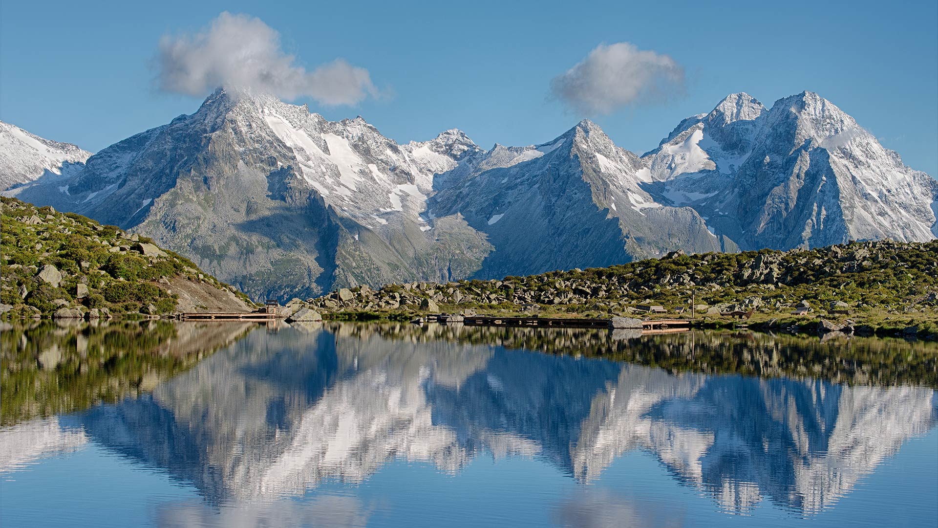 Lago in montagna