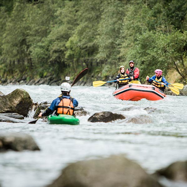 Rafting Kanu Canyoning